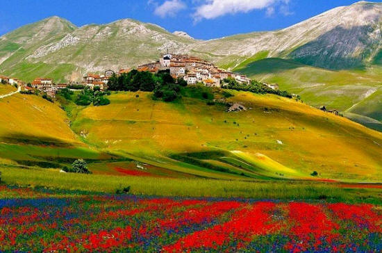 Fioritura of Castelluccio di Norcia