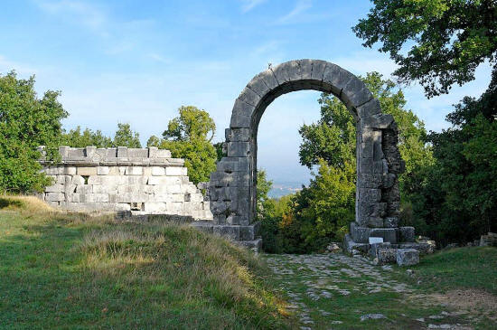 Carsulae Roman ruins